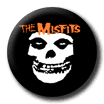 Misfits Skull Badge