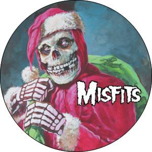 Misfits Santa Badge