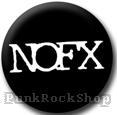 NOFX Logo Black Badge