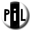 PIL Black and White Logo Badge