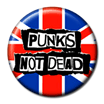 Punks not Dead Badge