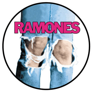 Ramones Knees Badge