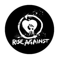 Rise Against Fist Logo Badge
