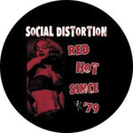 Social Distortion Red Hot Badge