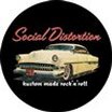 Social Distortion Car Badge