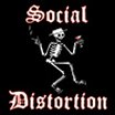 Social Distortion Skeleton Badge