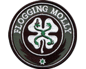 Flogging Molly Shamrock Badge