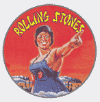 The Rolling Stones Worker Women Badge