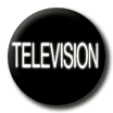 Television White Logo Badge