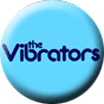 Vibrators Logo on Blue Badge