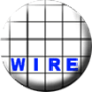 Wire Wire Logo Badge