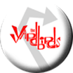 Yardbirds Red on White Logo Badge