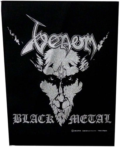 Venom Black Metal Backpatche