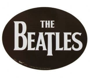 The Beatles - Logo Oval Sticker