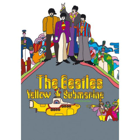 Beatles - Yellow Submarine Postcard