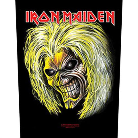 Iron Maiden Eddie Grin Backpatche