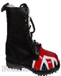 Budget Range 10 Eyelet Boots Union Jack Boot