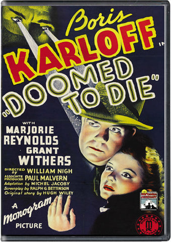 Boris Karloff Doomed To Die Cult Movie