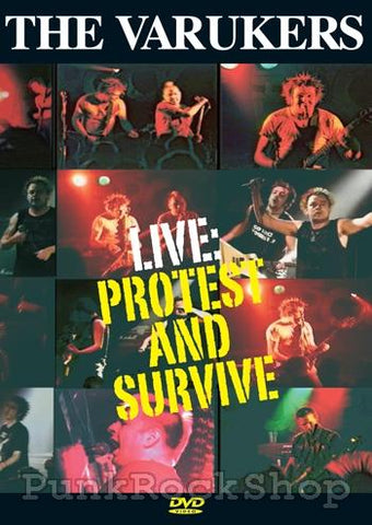 Varukers The Protest and Survive DVD