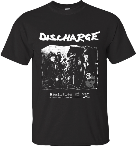 Discharge - Realities of War Mens T-shirt