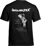 Discharge - Fight Back backprint Men's T-shirt