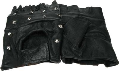 Studded clearance biker gloves