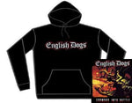 English Dogs Forwards Into Battle Mens Hoodie