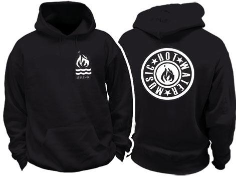 Hot Water Music Flame Mens Hoodie – Punk Rock Shop