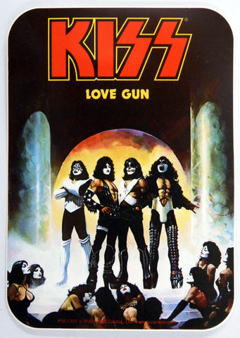 Kiss - Love Gun Sticker