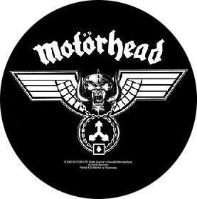 Motorhead Wings Round Backpatche