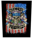 Guns N Roses Skull Flag Backpatche