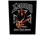 Lemmy Stone Deaf Forever Backpatche