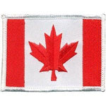 Canadian Flag Woven Patche