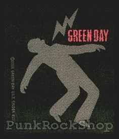 Green Day Shock Woven Patche
