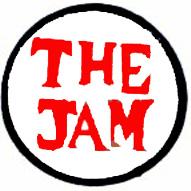 The Jam Logo Round Cut Out Woven Patche