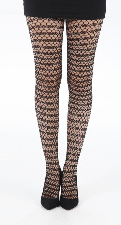 Pamela Mann Triangle Line Net Tights Tight