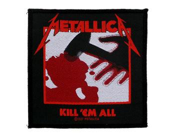 Metallica Kill Em All Woven Patche