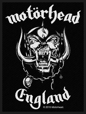 Motorhead England New Logo Woven Patche