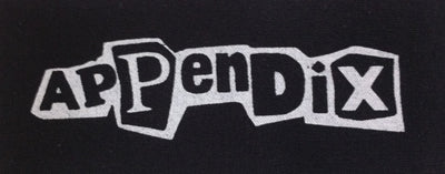Appendix Logo Printed Patche