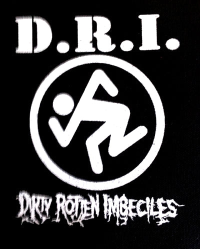 DRI D.R.I Logo Printed Patche