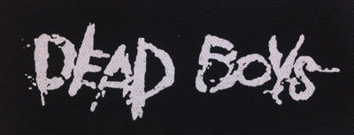 Dead Boys Logo Printed Patche