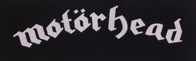 Motorhead logo Printed Patche