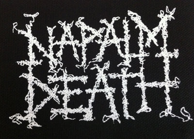 Napalm Death Logo Printed Patche