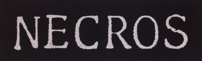 Necros Logo Printed Patche