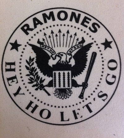 Ramones  Raw Canvas Printed Patche