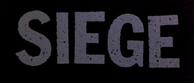 Siege Logo Printed Patche