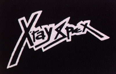 X-ray Spex White Logo Printed Patche