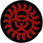 Biohazard Circular Logo Woven Patche