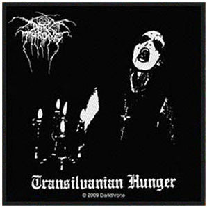 Darkthrone Transilvanian Hunger Woven Patche