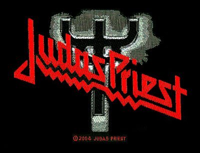 Judas Priest Fork Woven Patche